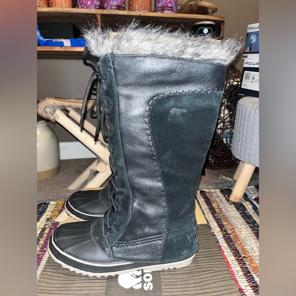 Sorel Cate the Great snow boot W size 9 gently used - Picture 8 of 14